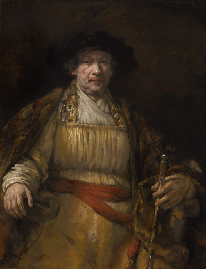  伦勃朗·梵·莱茵 Rembrandt van Rijn——  自画像6
